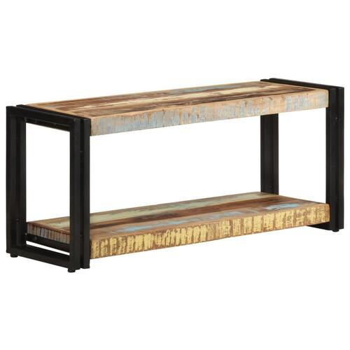 Tv-skab 90x30x40 cm massivt genbrugstræ