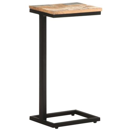 Sideborde 2 stk. 31,5x24,5x64,5 cm massivt genbrugstræ