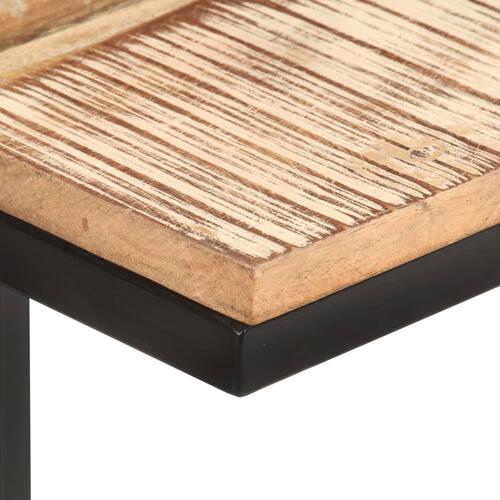 Sideborde 2 stk. 31,5x24,5x64,5 cm massivt genbrugstræ