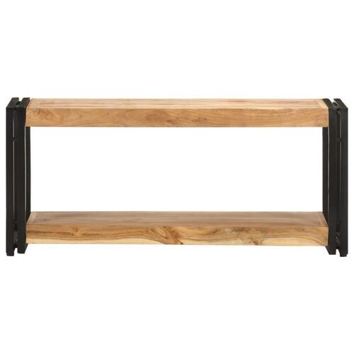 Tv-skab 90x30x40 cm massivt akacietræ