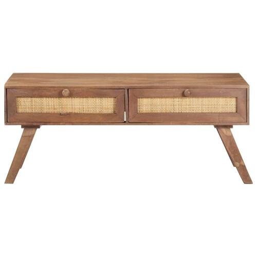Sofabord 100x60x40 cm massivt mangotræ