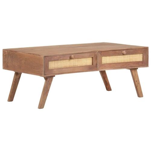 Sofabord 100x60x40 cm massivt mangotræ