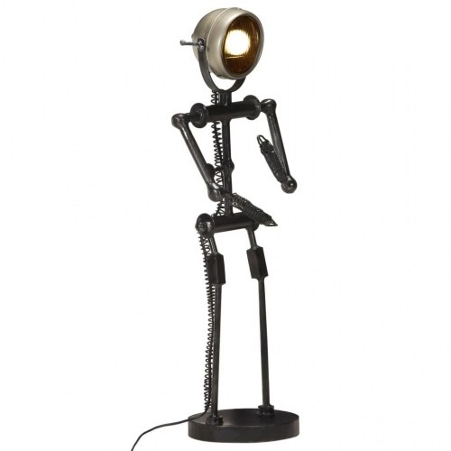 Standerlampe med motorcykellygte dukkefacon E27