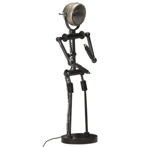 Standerlampe med motorcykellygte dukkefacon E27