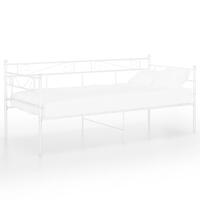 Sengestel til sovesofa 90x200 cm metal hvid