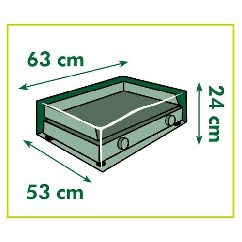 overtræk til plancha-grill 63x53x24 cm