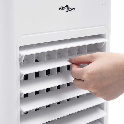 3-i-1 mobil luftkøler 61x31x27 cm 65 W sort og hvid