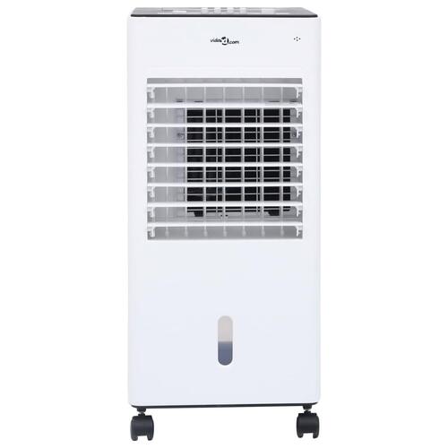 3-i-1 mobil luftkøler 61x31x27 cm 65 W sort og hvid