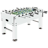 Bordfodboldbord 60 kg 140x74,5x87,5 cm hvid