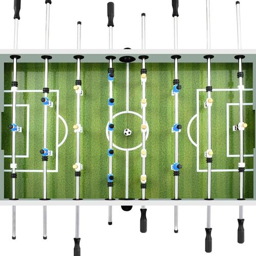 Bordfodboldbord 60 kg 140x74,5x87,5 cm hvid