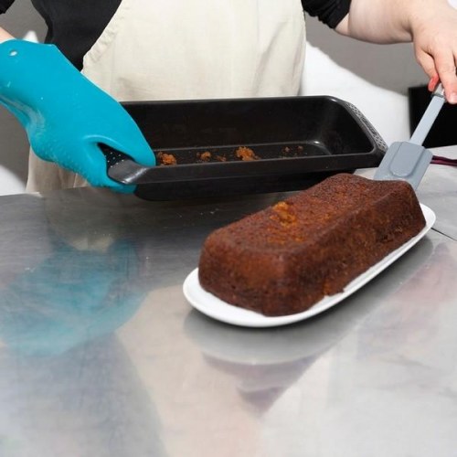 Sweet Grey bageform 31 × 12 × 8 cm - metal, sort