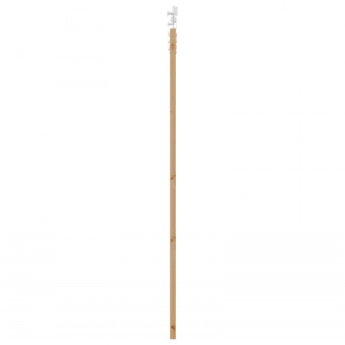 Glidedør med hardware sæt 86x198.5 cm solid fyrretræ, indvendig dør "ORKDAL" 86x198.5x4 cm solid fyrretræ