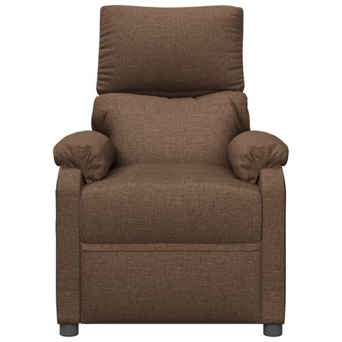 Massagestol stof brun