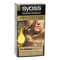 Permanent Farve Syoss Olio Intense Uden ammoniak Nº 7,10 Blond Natur