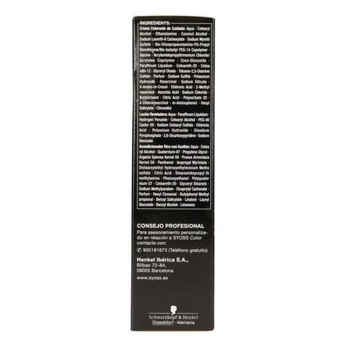Permanent Farve Syoss Olio Intense Uden ammoniak Nº 7,10 Blond Natur
