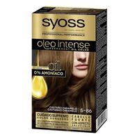 Permanent Farve Syoss Olio Intense Uden ammoniak Nº 5,86 Kastanje Karamel