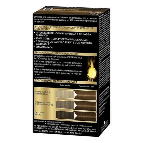 Permanent Farve Syoss Olio Intense Uden ammoniak Nº 5,86 Kastanje Karamel