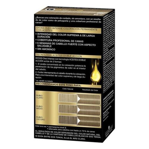 Permanent Farve Syoss Olio Intense Uden ammoniak Nº 7,58 Blond Sand