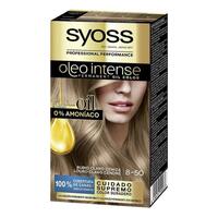 Permanent Farve Syoss Olio Intense Uden ammoniak Nº 8,50 Lys Askeblond