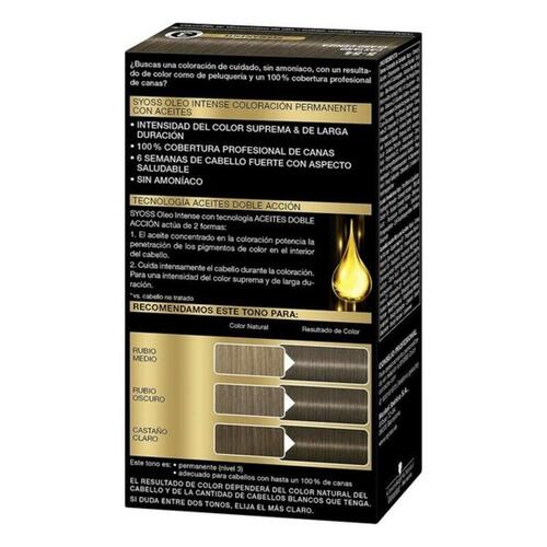 Permanent Farve Syoss Olio Intense Uden ammoniak Nº 5,54 Klar Kastanje Tyttebær