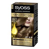 Permanent Farve Syoss Olio Intense Uden ammoniak Nº 6,10 Mørk Blond