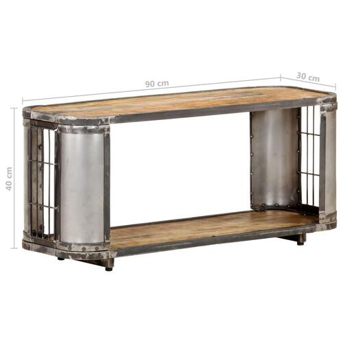 Tv-skab 90x30x40 cm massivt mangotræ
