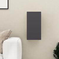 Tv-bord 30,5x30x60 cm konstrueret træ grå