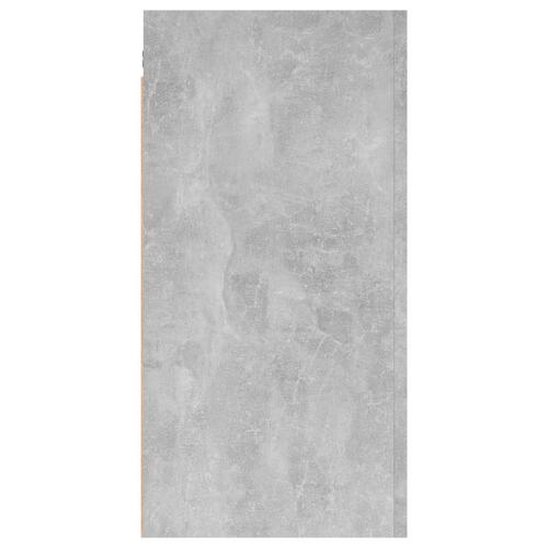 Tv-borde 2 stk. 30,5x30x60 cm konstrueret træ betongrå