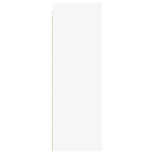 Tv-skab 30,5x30x90 cm konstrueret træ hvid