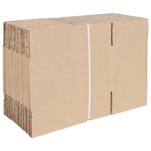 Foldbar Kasse 50 stk 24x13x13 cm Pap