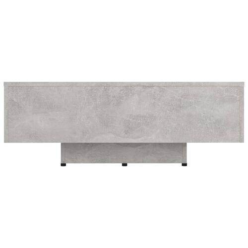 Sofabord 85x55x31 cm konstrueret træ betongrå