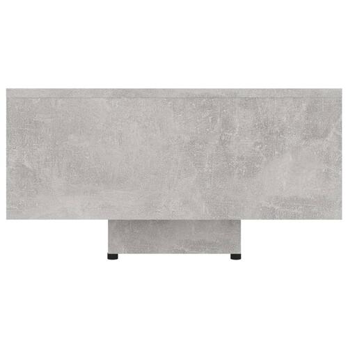 Sofabord 85x55x31 cm konstrueret træ betongrå