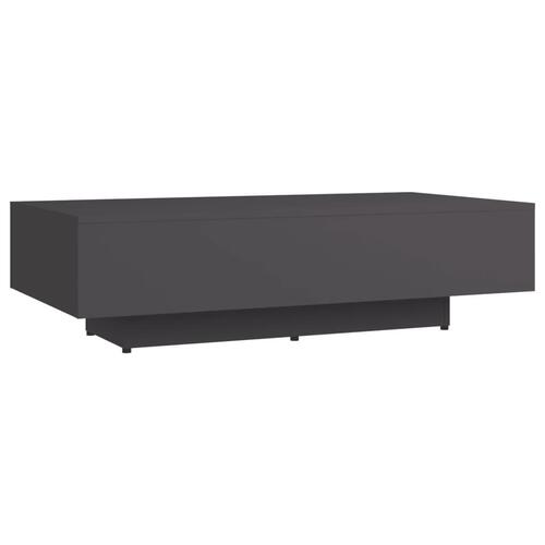Sofabord 100x49,5x31 cm konstrueret træ grå