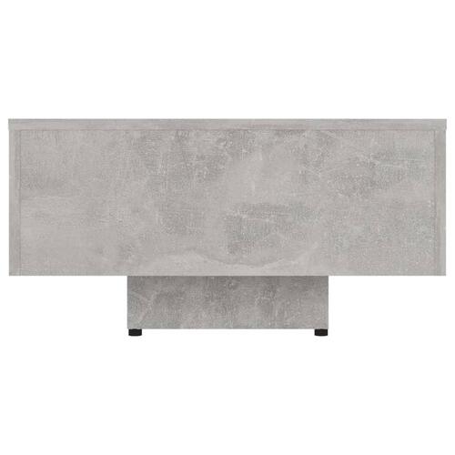 Sofabord 100x49,5x31 cm konstrueret træ betongrå