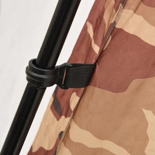 Pooltelt 500x433x250 cm stof camouflagefarvet