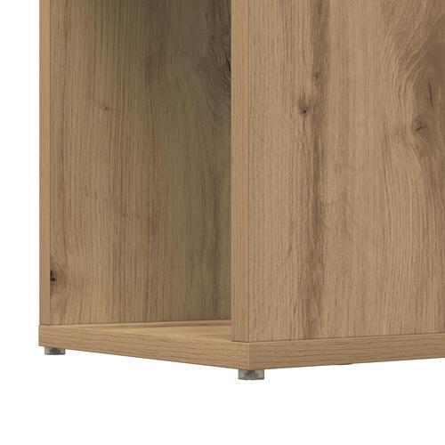 Bogreol Artisan Egetræ Spånplader 60 x 24 x 155 cm Bogreol