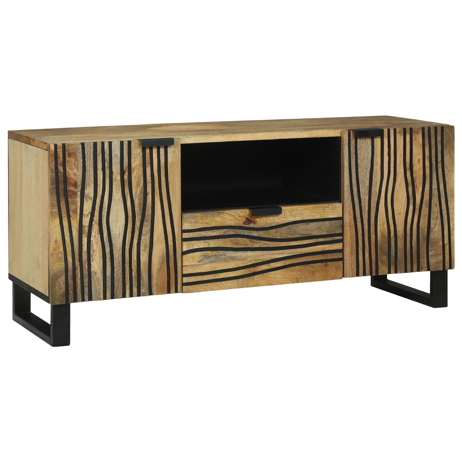 TV Skab 105x33.5x46 cm Solidt Træ Mango