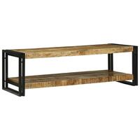 Sofabord 120x50x38 cm Massivt Træ Groft Mango
