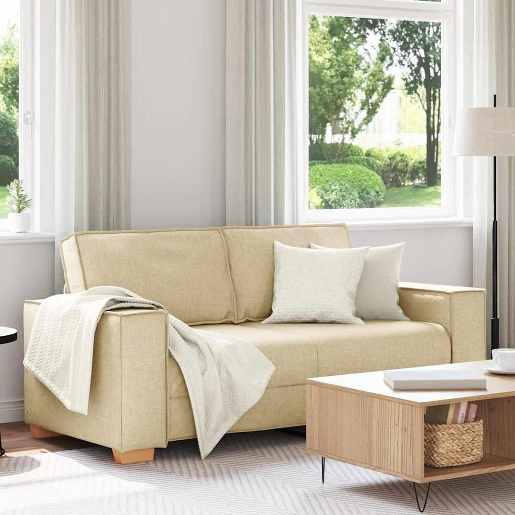 Sofastol Lysegrå 60 Cm Stof - Creme / 140 cm