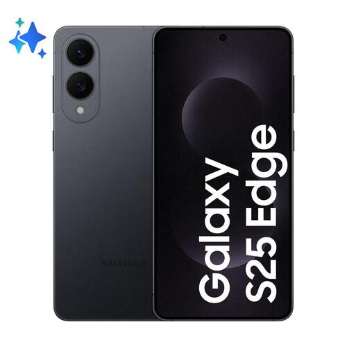 Smartphone Samsung GALAXY S25 EDGE 6,7" Qualcomm Snapdragon 8 Elite 12 GB RAM 512 GB Sort