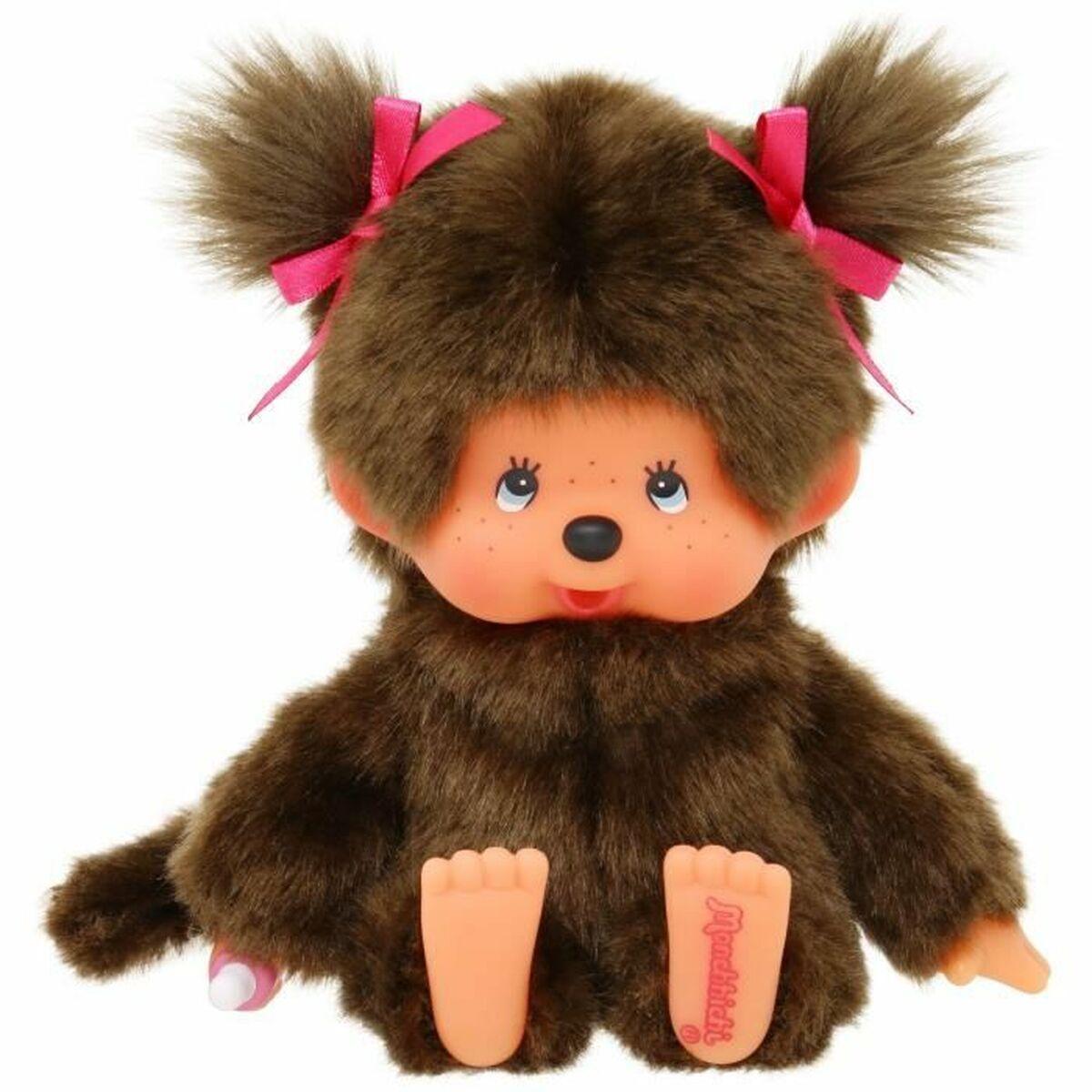 Bandai Monchhichi bamse - klassisk tøjdyr