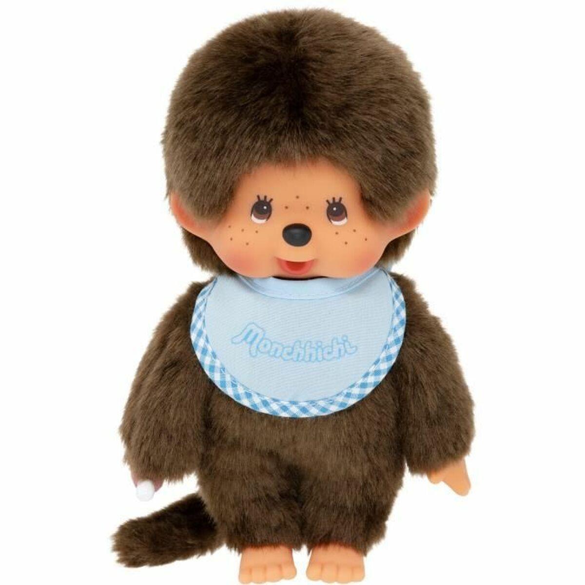Bandai Monchhichi bamse - klassisk plysdyr