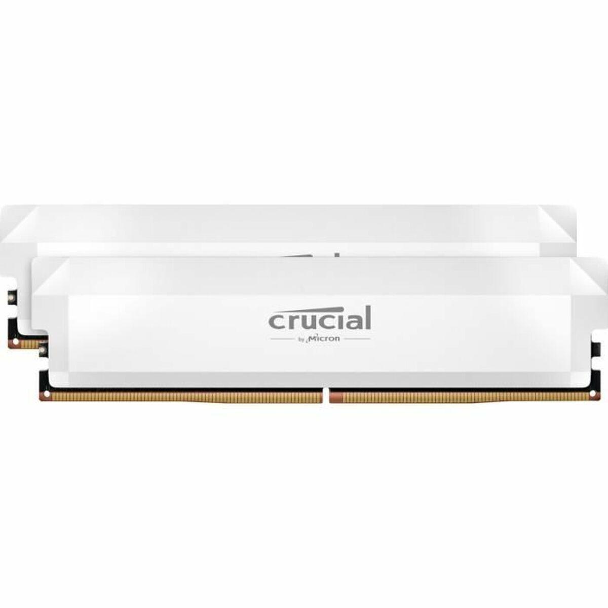 Crucial PRO Overclocking DDR5-6400 - 64GB - CL40 - Dual Channel (2 pcs) - AMD EXPO & Intel XMP - Hvid