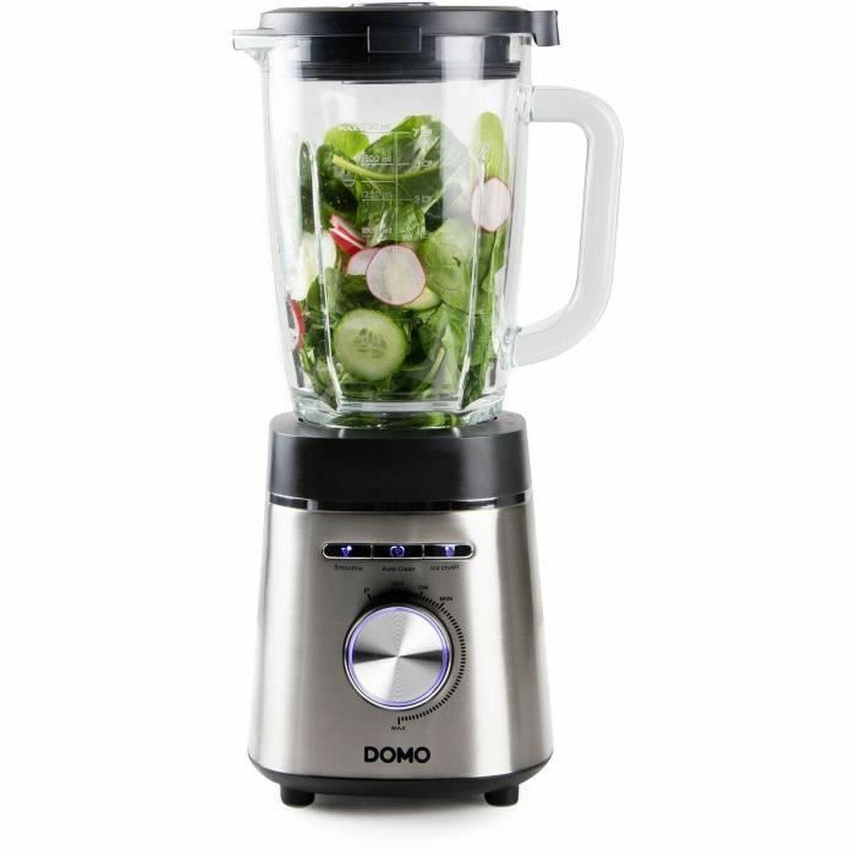 DOMO DO740BL blender med kande - 1,75 l, 1.400 W