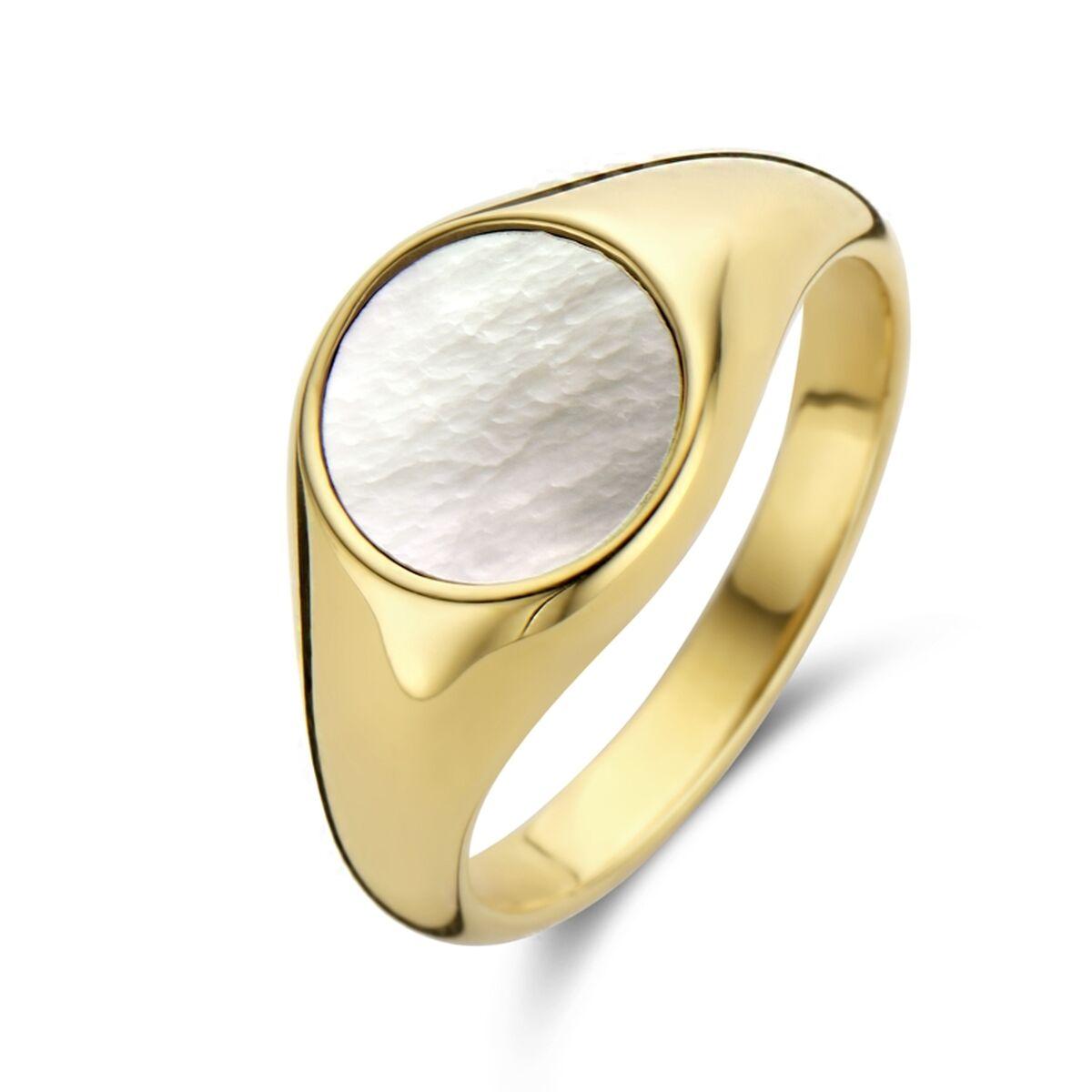 CO88 Collection dame-ring 14 gylden - elegant signetring