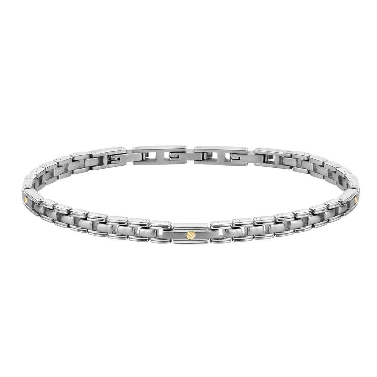 Armbånd til mænd Morellato SATM10 Sølvfarvet