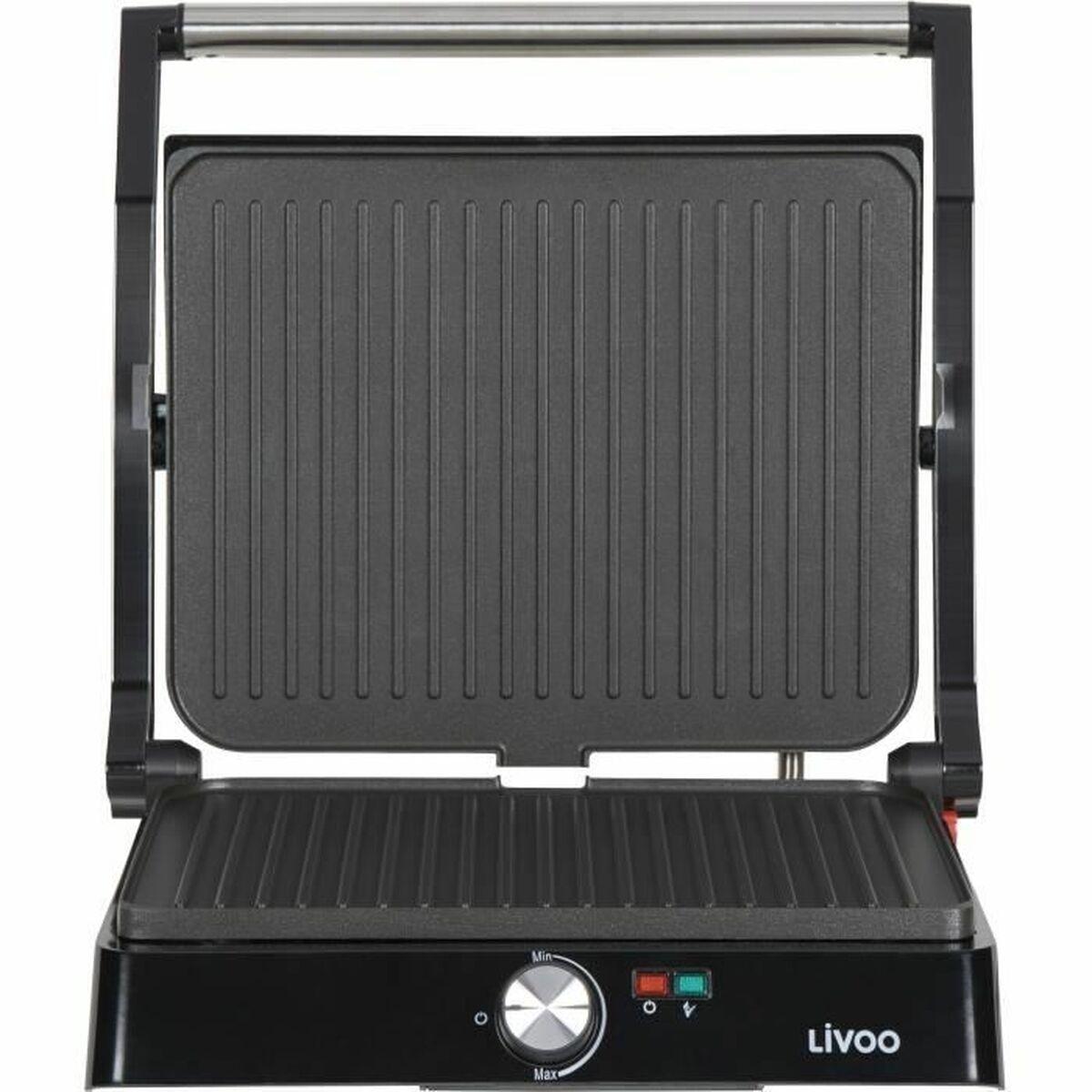 Elektrisk bordgrill Livoo - skridsikker plug-in grill