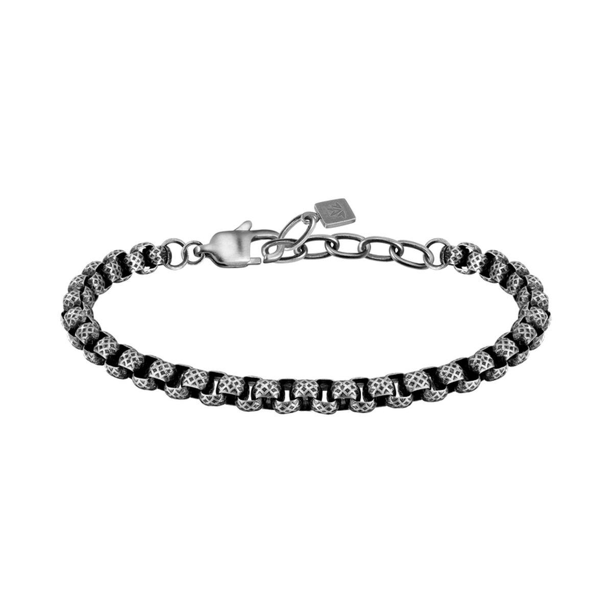 Armbånd til mænd Morellato SATX31 Sort