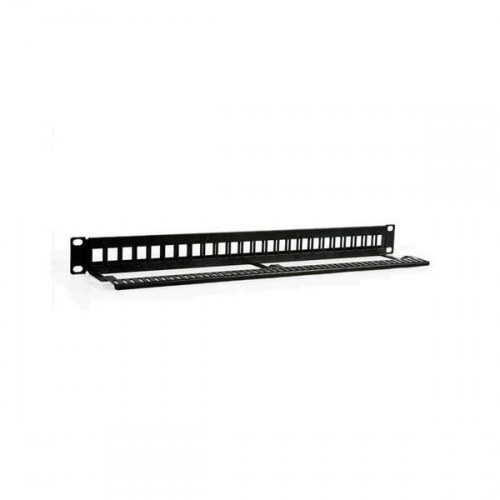 Patchpanel 24-port Cat6 19" - 2LAN