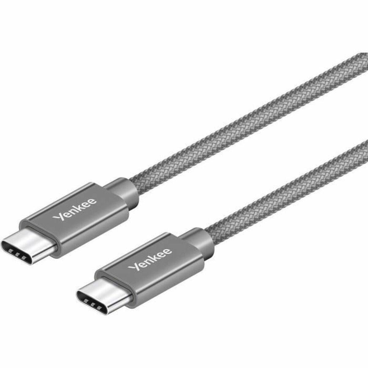 Yenkee USB-C til USB-C kabel 1 m - YCU C101 SR